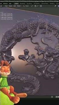 Improving bas relief from 3D models in Blender result