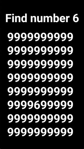 Find number 6
