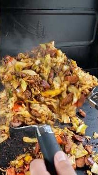 Grilled dirty cabbage