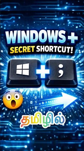 Computer Keyboard shortcut Keys in Tamil #keyboardshortcuts #windowskeyshortcuts