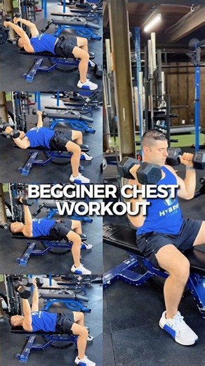 Simple beginner chest workout that actually builds strength.