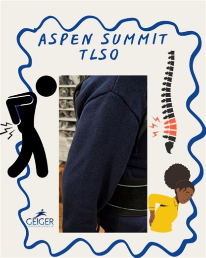 Geiger Prosthetics & Orthotics on Instagram: "Happy Thursday! Today is another successful TLSO fitting. Let's talk TLSOs! What are they? ⬇️ A TLSO (Thoraco-Lumbar-Sacral Orthosis) is a specialized back brace designed to support the upper, mid, and lower spine. It helps control motion, reduce pain, and improve alignment for a variety of spine-related conditions. Here we have our patient Nancy, who came in experiencing back pain and Donnie, our practitioner, was here to help make sure she received
