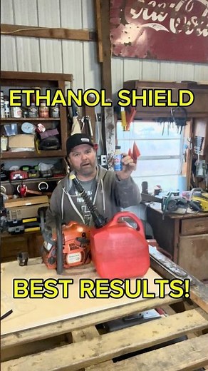 HOW TO MIX ETHANOL SHIELD And GAS! #automobile #mechanic #shorts #chainsawman
