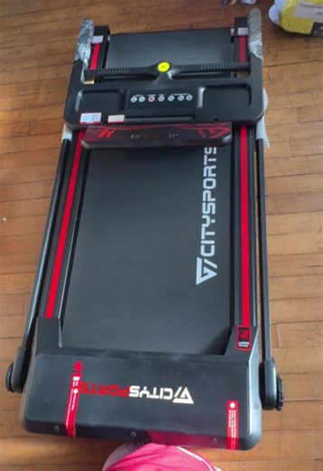 CITYSPORTS Foldable Treadmill for Home Workouts