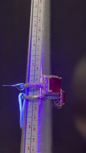 Ruby or Glass ? UV light spotted it! Both sold on EBay wealf_57