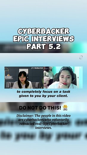 INTERVIEW TIP ⬇️ For a smooth interview process, make sure that you’re in a distraction-free place. We value every individual dreaming of working with us online. However, to maintain our clients’ trust, we adhere to certain standards because of the quality we uphold. No harm or discrimination of any kind is intended. Best of luck with your application! APPLY NOW: cyberbackercareers.com/campaign/ig/ #Cyberbacker #OnlineJobs #WorkFromHome #RemoteWork #JobOpportunities #WorkOpportunities #EpicInter