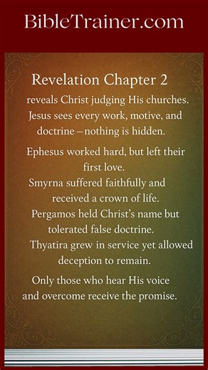 “When Jesus Judges the Church — Revelation 2 Explained” | Dr. Timmy Tezeno #bibletrainer #christian