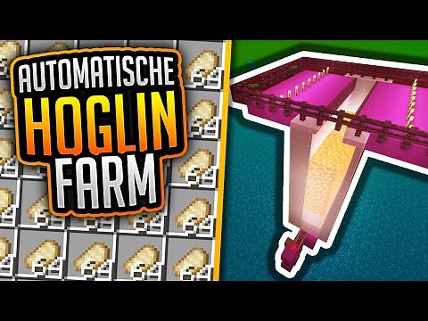 Hoglin Farm Tutorial (Einfach) ✨ Minecraft 1.21 ✨ ErikOnHisPeriod