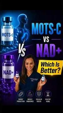 MOTS-c vs NAD+Which Is Better?
