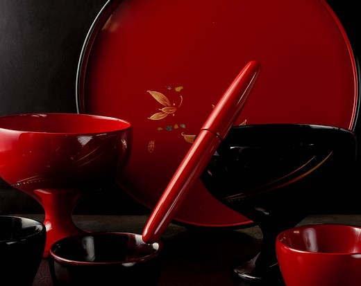 Dream Pen True Urushi - Ebonite Fountain Pen Japanese Wajima Urushi