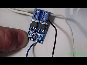 Модуль MOSFET ключа XY-MOS AOD4184 x2 PWM