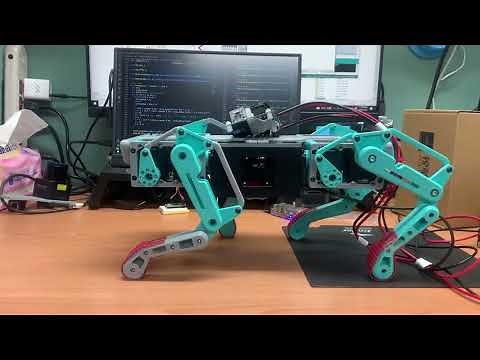 Quadruped Robot Dog-MATLAB simulate Inverse kinematic Trot step