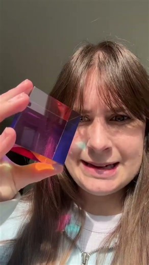 I get asked how there are three colors on the cube all the time #colortheory #colormixing #cmy