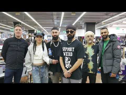 Rebelyous performs at HMV Leeds with Silverfinger Singh & T.K