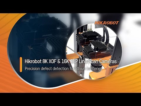 Line Scan Camera/8K XOF & 16K CXP Cameras for Lithium Battery Inspection