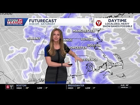Video: Tracking Localized Bands of Heavy Snow