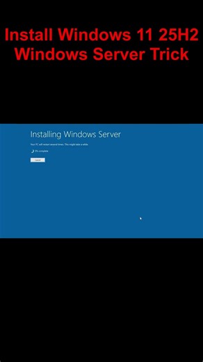 Install Windows 11 Quick ! #windows1125h2 #windows11 #microsoft #techtips #tutorial #nousb
