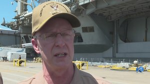 New chief of naval operations holds all-hands call at Naval Station Norfolk