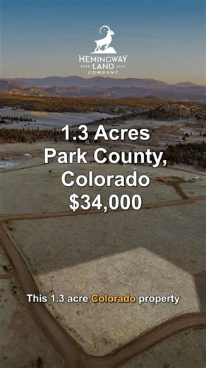 COLORADO Land For Sale | 1.3 Acres Affordable Mountain Land Near Denver
