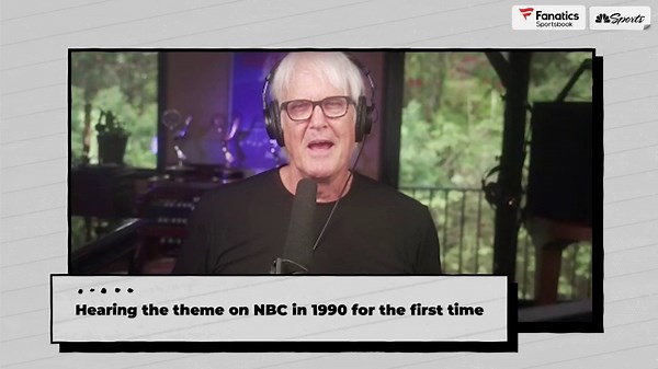 How the NBA on NBC theme song originated in Europe at 2 a.m. on an answering machine