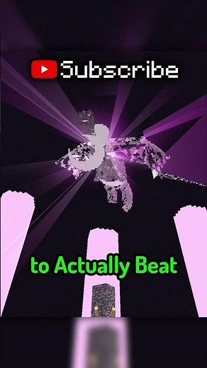 The BEST way to beat the Enderdragon in Minecraft