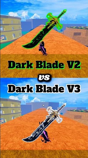UNLOCKING Dark Blade V2&V3 in Blox Fruits 😯 #roblox #bloxfurit #darkblade #b #bloxfurit #gaming