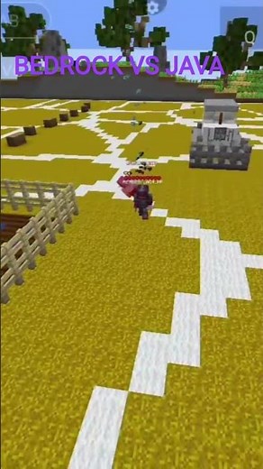 elytra mace who was better bedrock vs java #minecraft