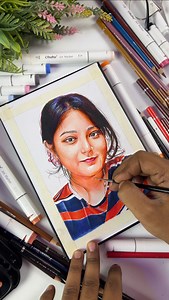Drawing of a cute girl 😍 | Soum's Arts