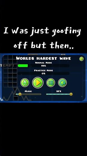 Was Just Goofing Around But Then.. #gd #geometry #geometrydash #steamgame #steam #geometric