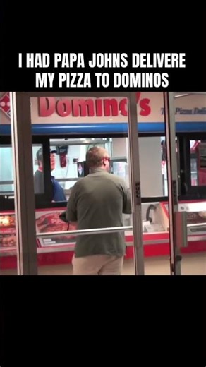 Pizza delivery prank dominoes manager gets jealous #trending #viral #shorts #prank #pizza #lol