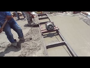 Full process of Trimix Flooring,VDF Vaccum Dewatering Flooring Concrete,Vacuum Dewatering System