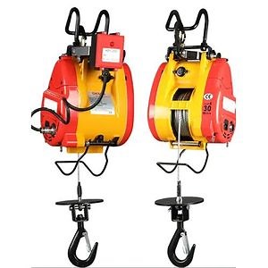 [Hot Item] 220V 250kg*30m Rope Mini Electric Winch with Remote Control