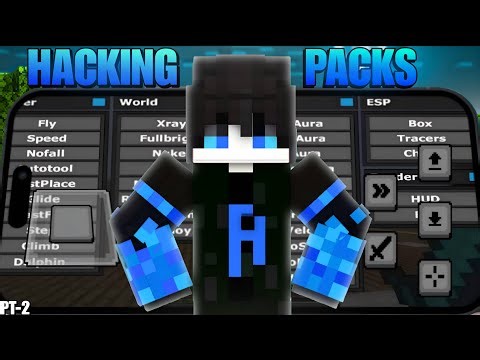"🔥Best Hacking Texture Pack for MCPE 1.21+ || PvP Boost X-ray , ESP Features || Minecraft PE Mods"