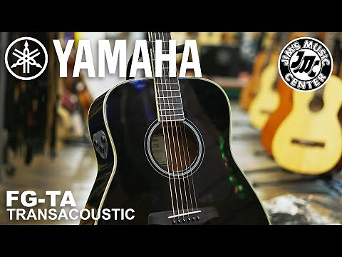 Yamaha FG-TA TransAcoustic - Demo