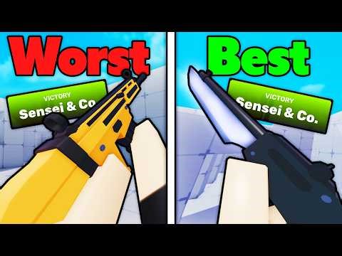 Winning with EVERY PRIMARY from WORST to BEST in Roblox Rivals!