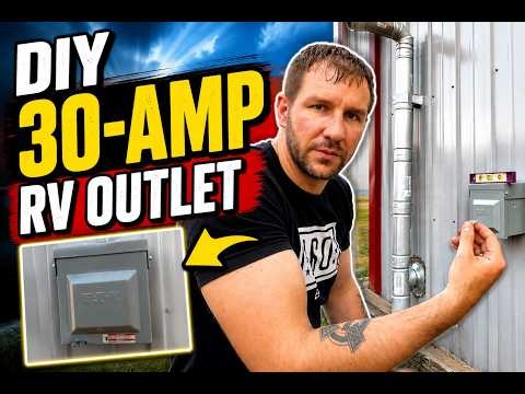 DIY 30-Amp RV Outlet Install
