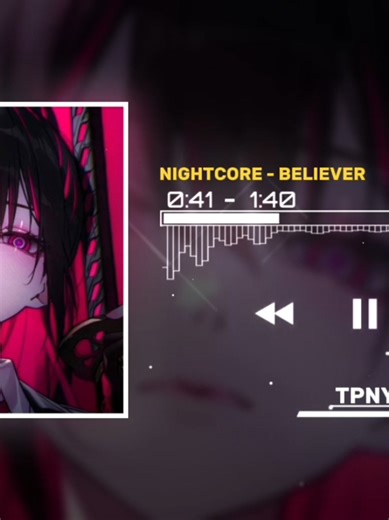 Nightcore - Believer (Romy Wave Cover) [NSG Remix] | #nightcore #nightcoremusic #Believer #RomyWaveCover #fyp