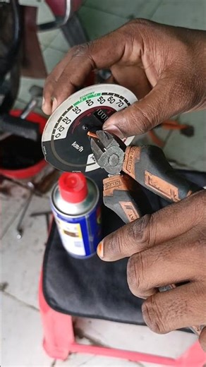 Fix Broken Speedometer Needle Easily ✅ | Meter Repair #bikerepair #mechanic #motorcycle #shorts