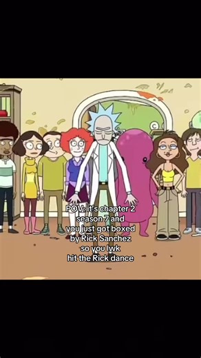 Rick dance is so peak ❤️‍🩹#fyp #viral #fortnite #rickandmorty #tvshow