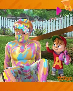 Wart ihr in der Schule gut in Kunst? 🙃 Vielleicht hätten wir es auch so machen sollen, wie Alvin 😅 Mehr von den lustigen Abenteuern der Chipmunks gibt es für unsere jungen Zuschauer täglich um 19:15 Uhr im TV und jederzeit in der TOGGO App 📱🙌 | TOGGO