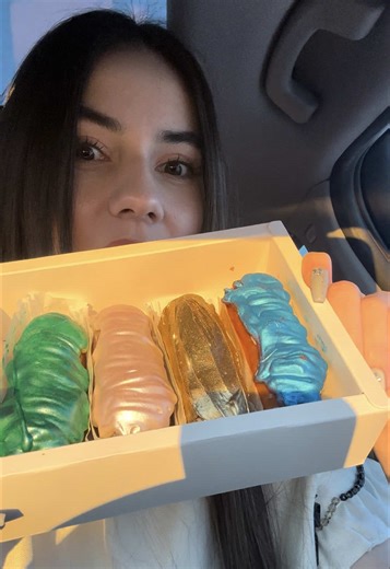 Shimmering Eclairs: A Pastry Art Experience