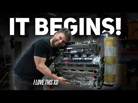 We build the Cosworth IndyCar engine. Ready to Rev to 15k… maybe
