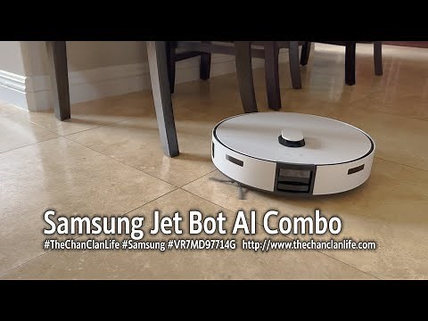 TechTalk: Samsung Bespoke Jet Bot Combo AI Robot Vacuum & Mop & All-in-One Clean Station VR7MD97714G