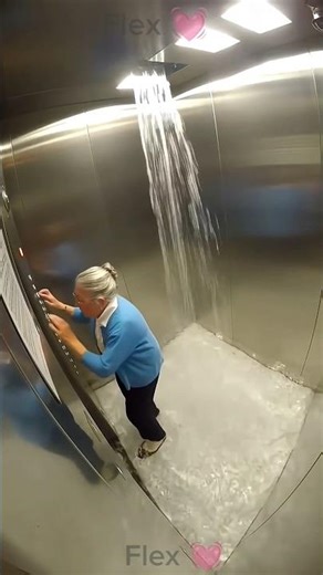 What Happened To This Grandmother In The Elevator Shocked Everyone! 😨👵💔 #original