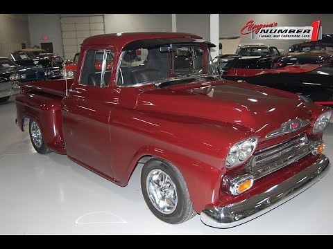 1958 Chevrolet Apache Pickup Restomod at Ellingson Motorcars in Rogers, MN