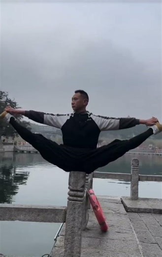 Conquering Fear: The Craziest River Split Jump