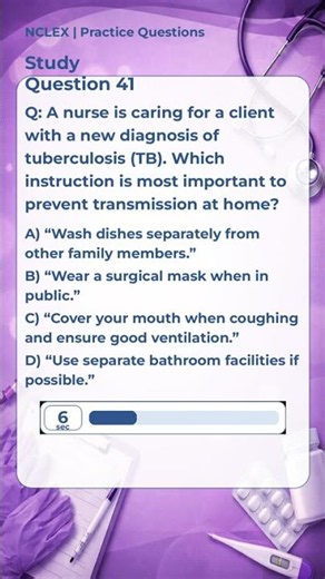 NCLEX RN Practice Question | Practice #Shorts
