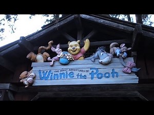 Disneyland - Many Adventures of Winnie the Pooh Ride Through POV