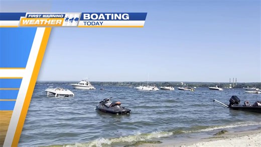 2.5K views | FIRST WARNING WEATHER: Here's a look at your beach and boating forecast for today. Remember your sunscreen and life jackets. Enjoy! | Erie News Now | Facebook