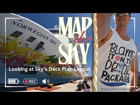 Map the Sky: A Look at NCL Sky's Deck Plan Layout - May 2024